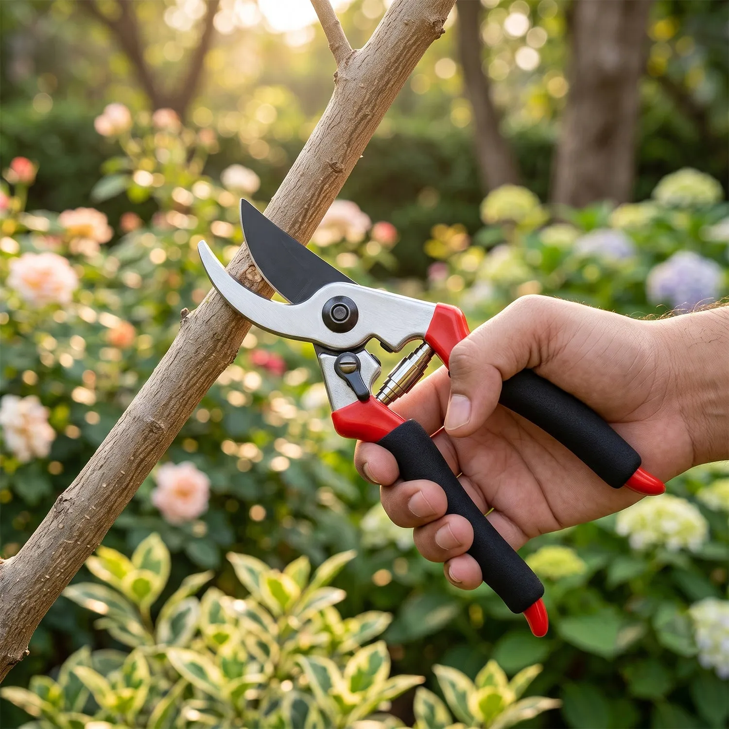 Flower Cutter Stainless Steel 21 Cm Sharp Shear for Flowers Plants (1 Pc) - Detailed Feature View 5