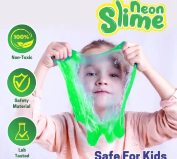 Stress-Relief Slime Toy – Non-Toxic Multicolor Play Set for Kids