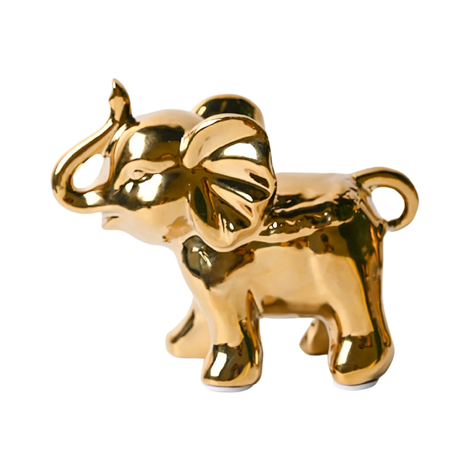 Golden Elephant Statue - Detailed Feature View 1
