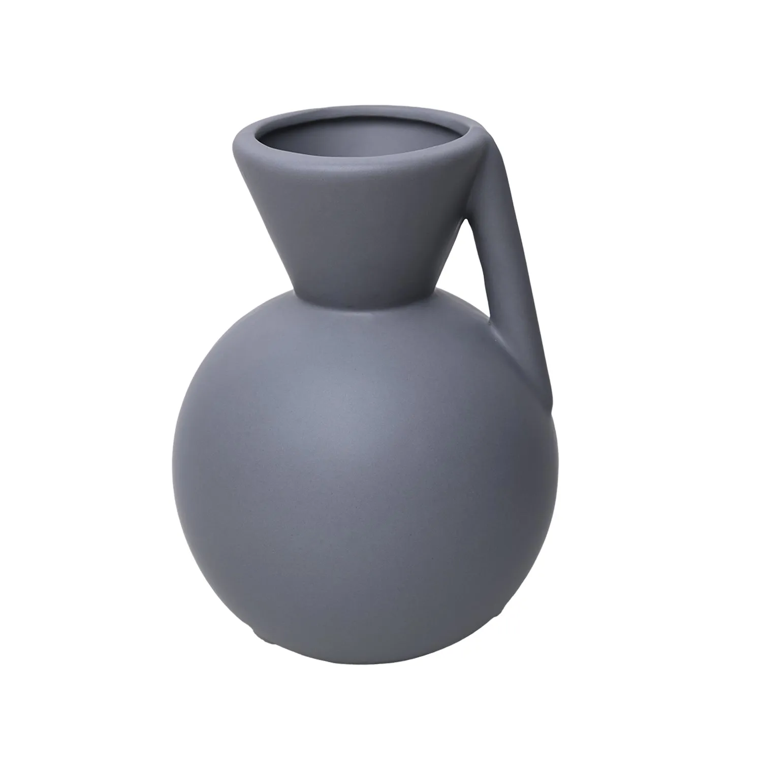 Grey Decorative Vase - Detailed Feature View 2