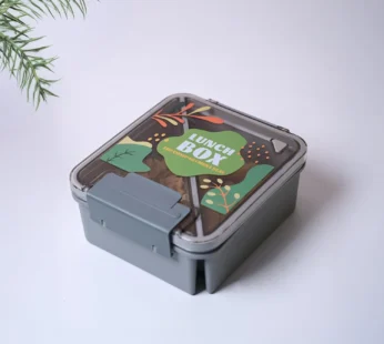 Grey Lunch Box Set – Minimalist and Modern