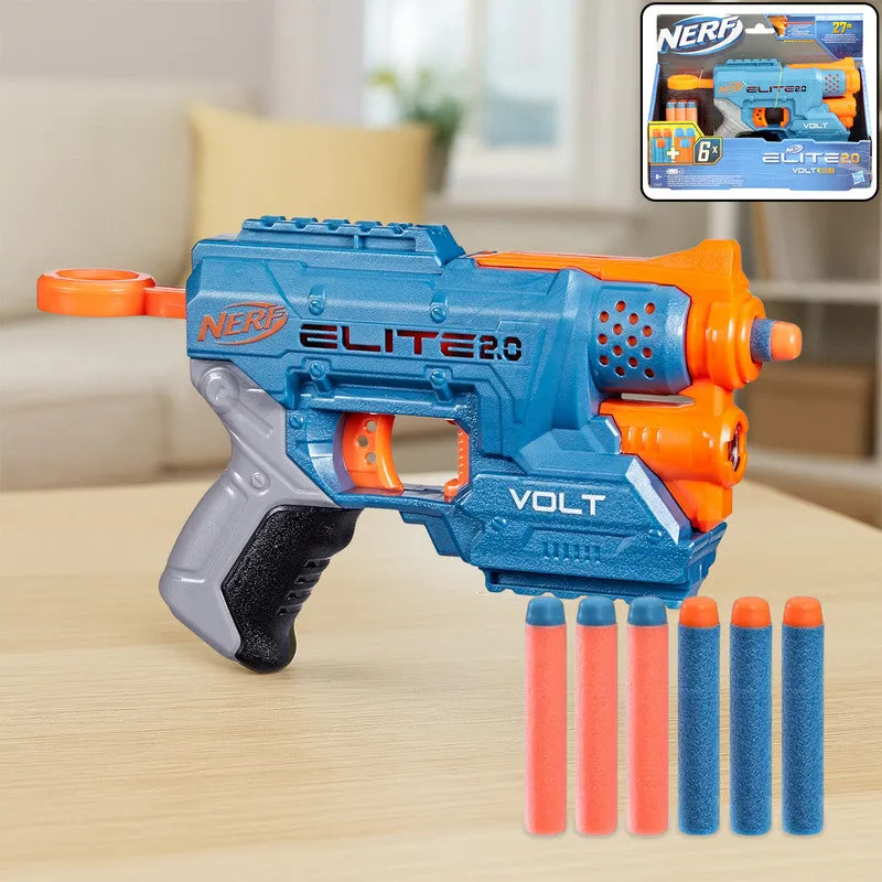 Premium Nerf Elite 2.0 Volt Compact Dart Blaster with Light Beam - Buy Online at Alikart