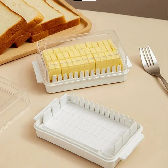 Premium Butter Storage Box – Multipurpose Butter Container for Easy Cutting & Serving - Buy Online at Alikart