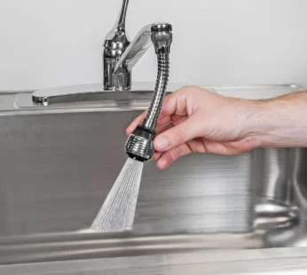 Turbo Flex 360° Rotatable Kitchen Faucet Sprayer Head – Water-Saving Dual-Mode Sink Tap Nozzle Extender for Easy Washing & Cleaning