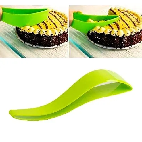 Plastic Cake Server (Random Color) - Detailed Feature View 1