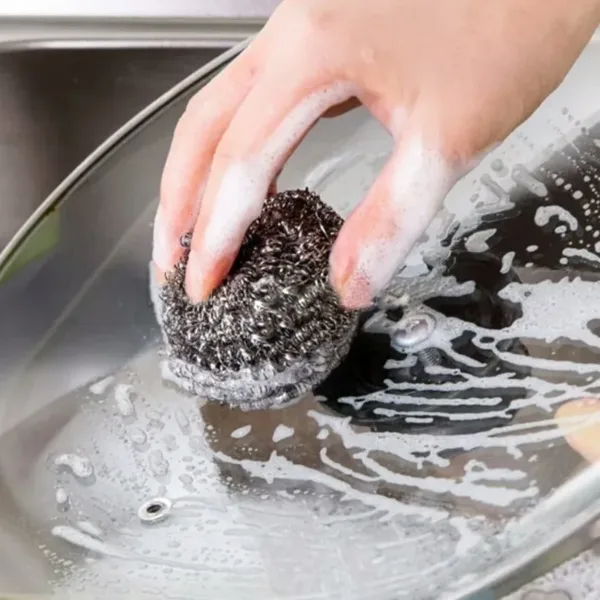 Stainless Steel Scrubber – Heavy Duty & Rust-Proof | Velvet Wipe