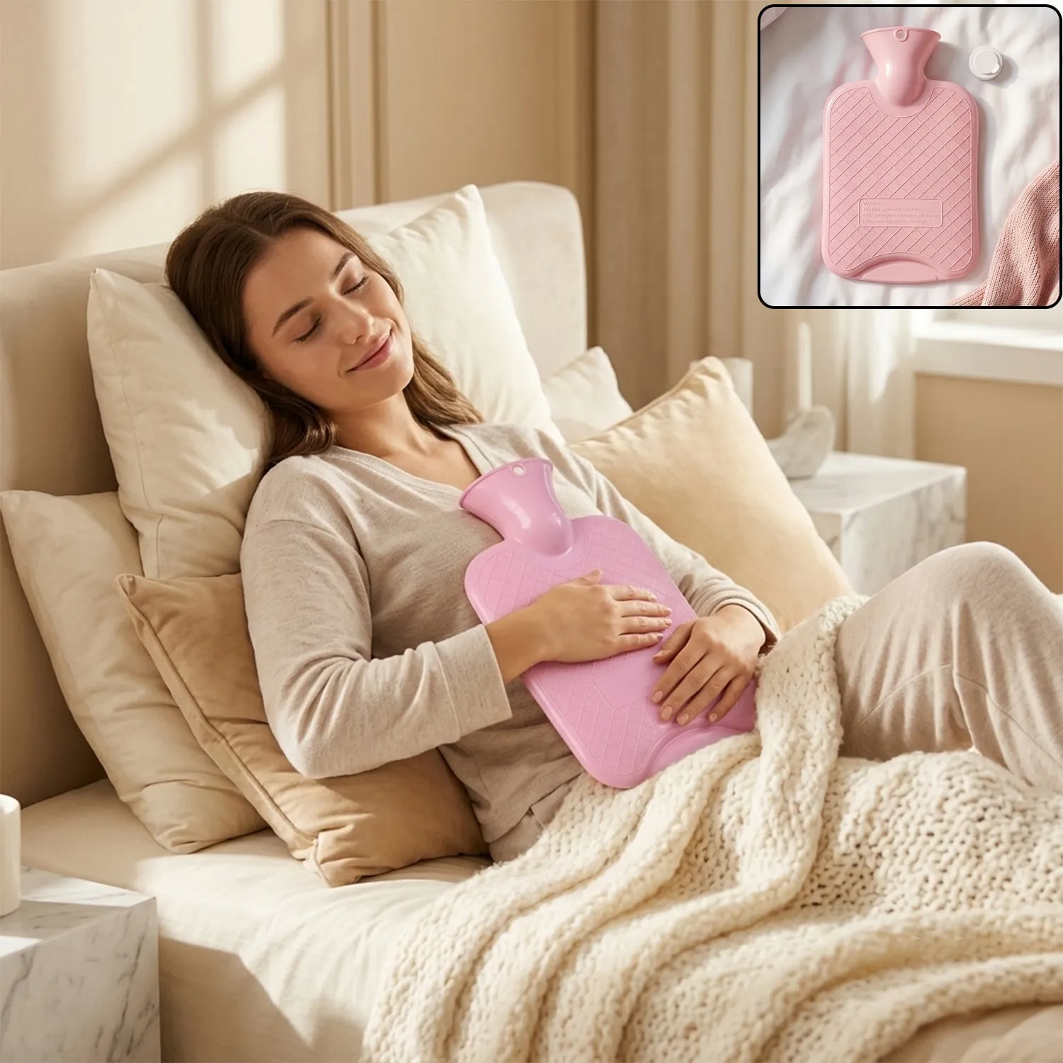 Premium Hot Water Bag for Pain Relief Plastic Pack (1 Pc) - Buy Online at Alikart