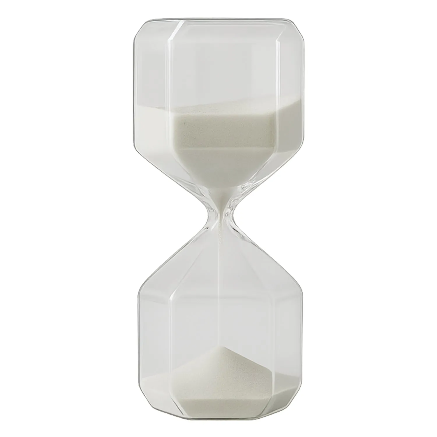 Glass Hourglass Timer – Elegant 2.5-Minute Visual Focus Timer - Detailed Feature View 4
