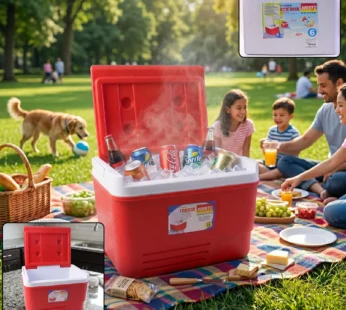Heavy Duty Ice Box Cooler – 6 Ltr Travel & Outdoor Use