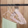 Premium Iron, Cloth Hanger Set Of 6 Pcs, Plain, Glossy : Finish, Multicolor - Buy Online at Alikart