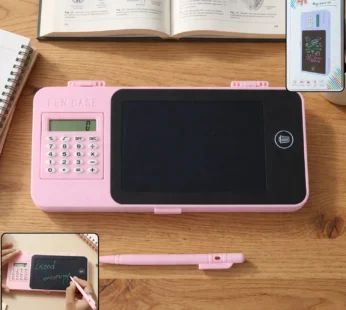 LCD Writing Tablet Pencil Case – All-in-One Study Organizer