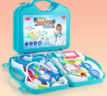 Kids Doctor Play Kit – 15+ Safe Medical Tools with Carry Case