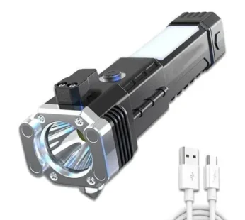 LED 3W Torch Light – Rechargeable Bright Flashlight for Outdoor, Camping, Emergency & Home Use
