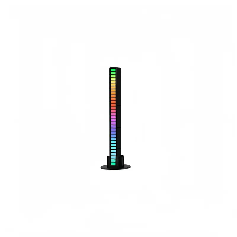 RGB Sound Reactive Music Level Light – LED Audio Spectrum Bar for Room & Desktop Decor - Detailed Feature View 4