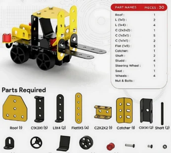 Mecha Racer STEM Kit – 5-in-1 DIY Construction for Kids 8+