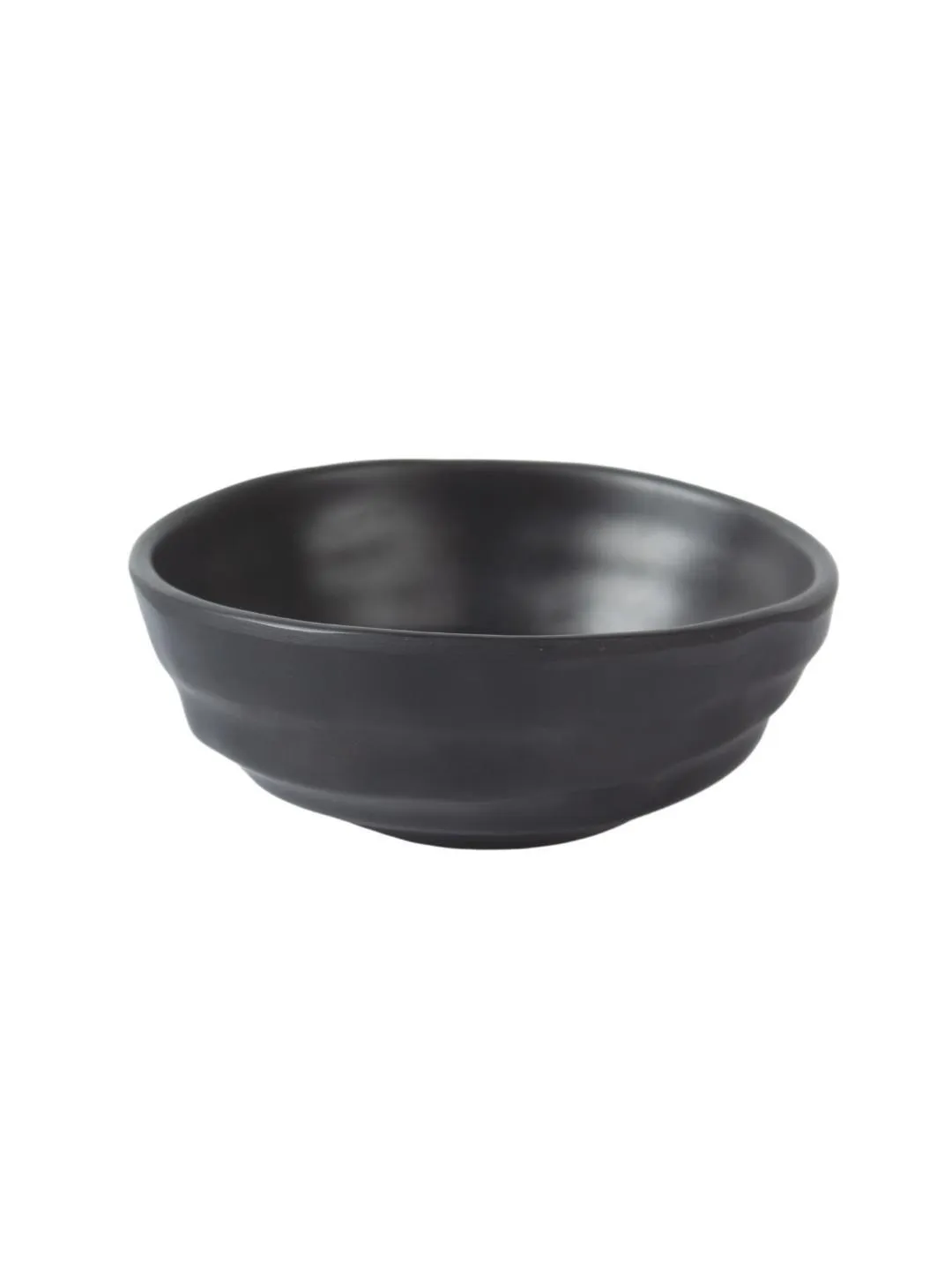 Melamine Black Round Serving Bowl (Set of 2) - Detailed Feature View 6