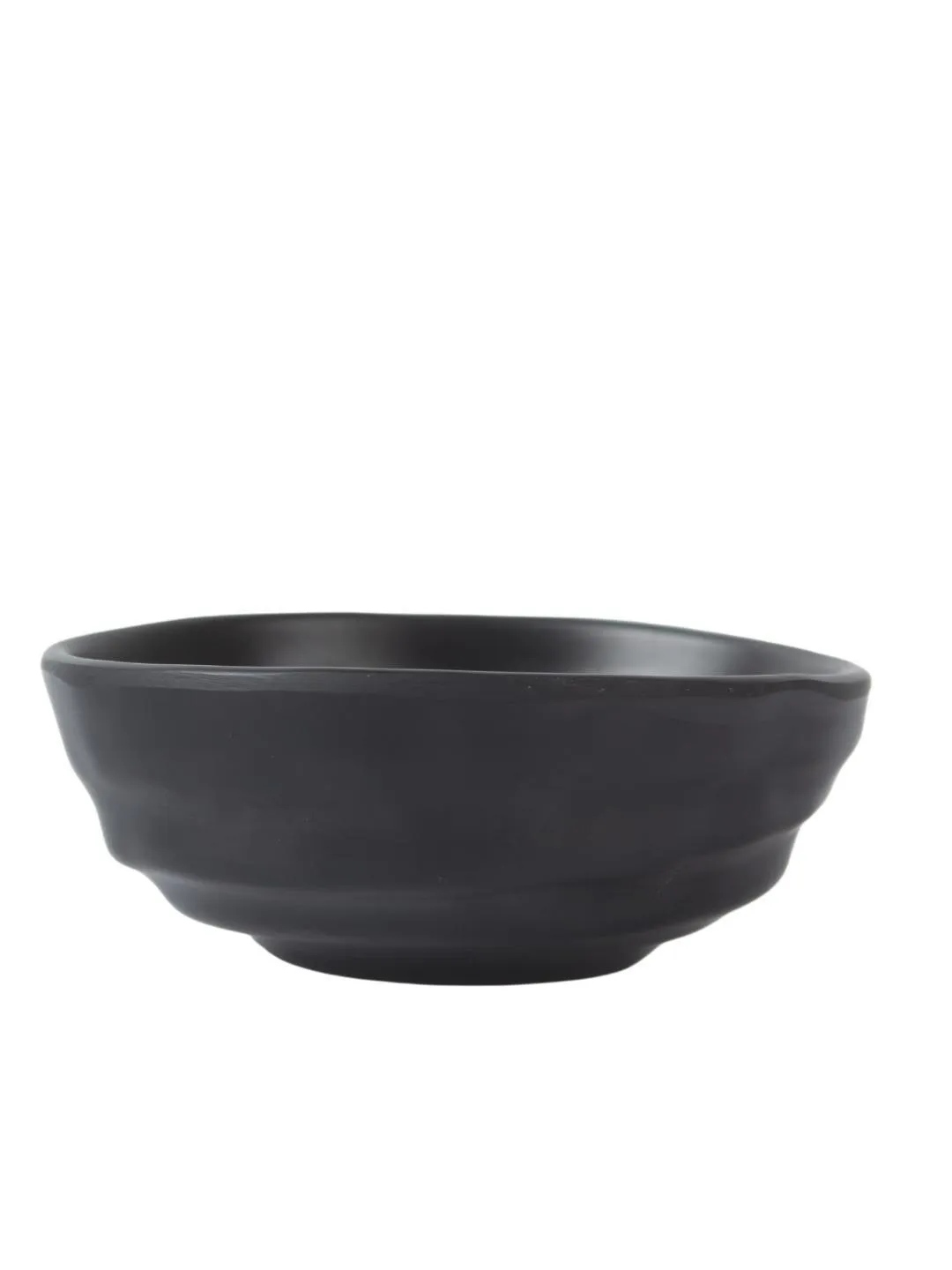 Melamine Black Round Serving Bowl (Set of 2) - Detailed Feature View 8