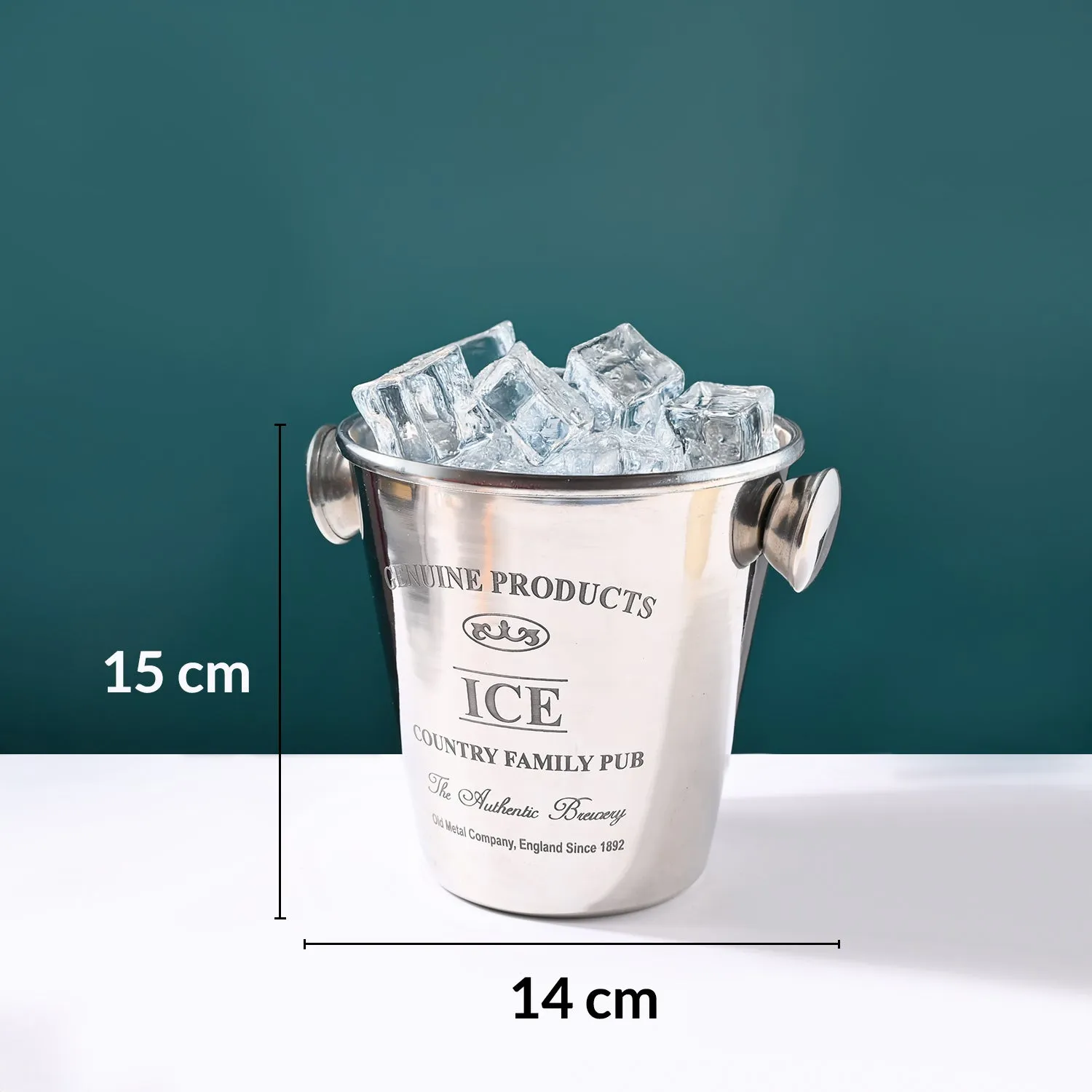 Metal Ice Bucket - 1700mL - Detailed Feature View 3
