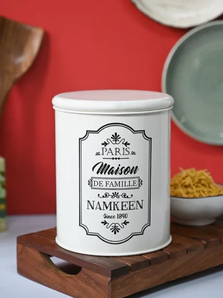 Metal Namkeen Jar – 1700 Ml