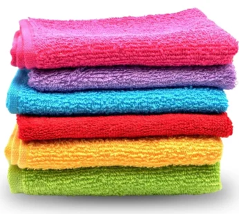 Microfiber Cleaning Cloths 6Pc, Highly Absorbent Cleaning Supplies, Lint Free Cloths for Multiple Use