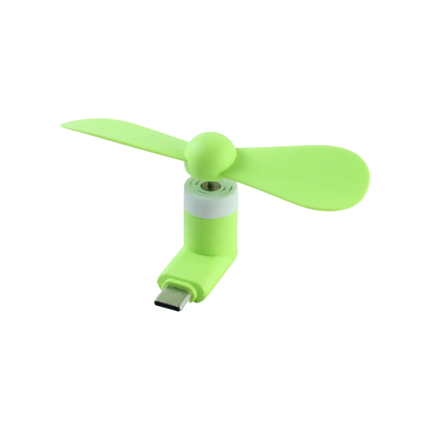 Mini USB Fan Portable Mobile Phone Plug In Cooling Fan Soft Blades (1 Pc) - Detailed Feature View 4