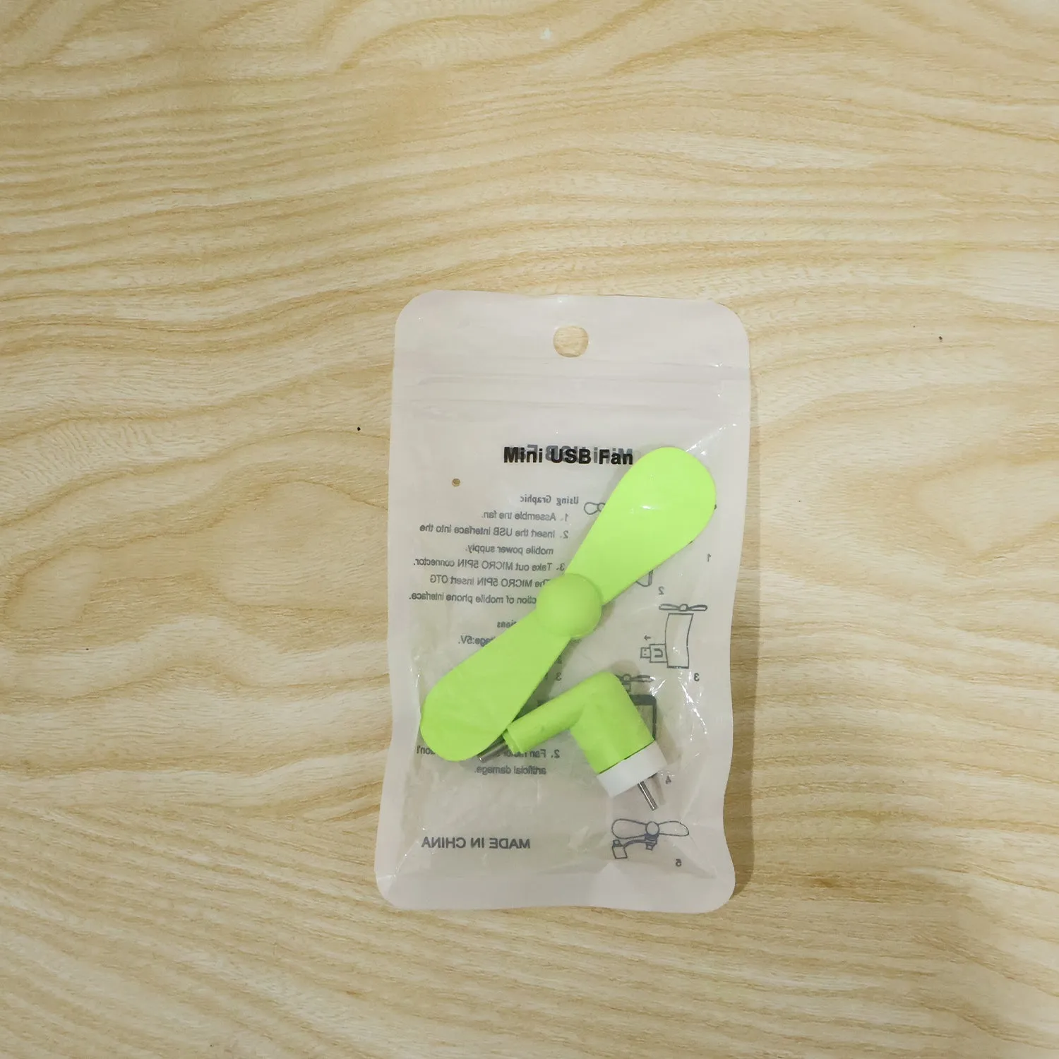 Mini USB Fan Portable Mobile Phone Plug In Cooling Fan Soft Blades (1 Pc) - Detailed Feature View 8
