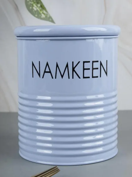 Namkeen Jar With Lid – (Blue, 1700mL)