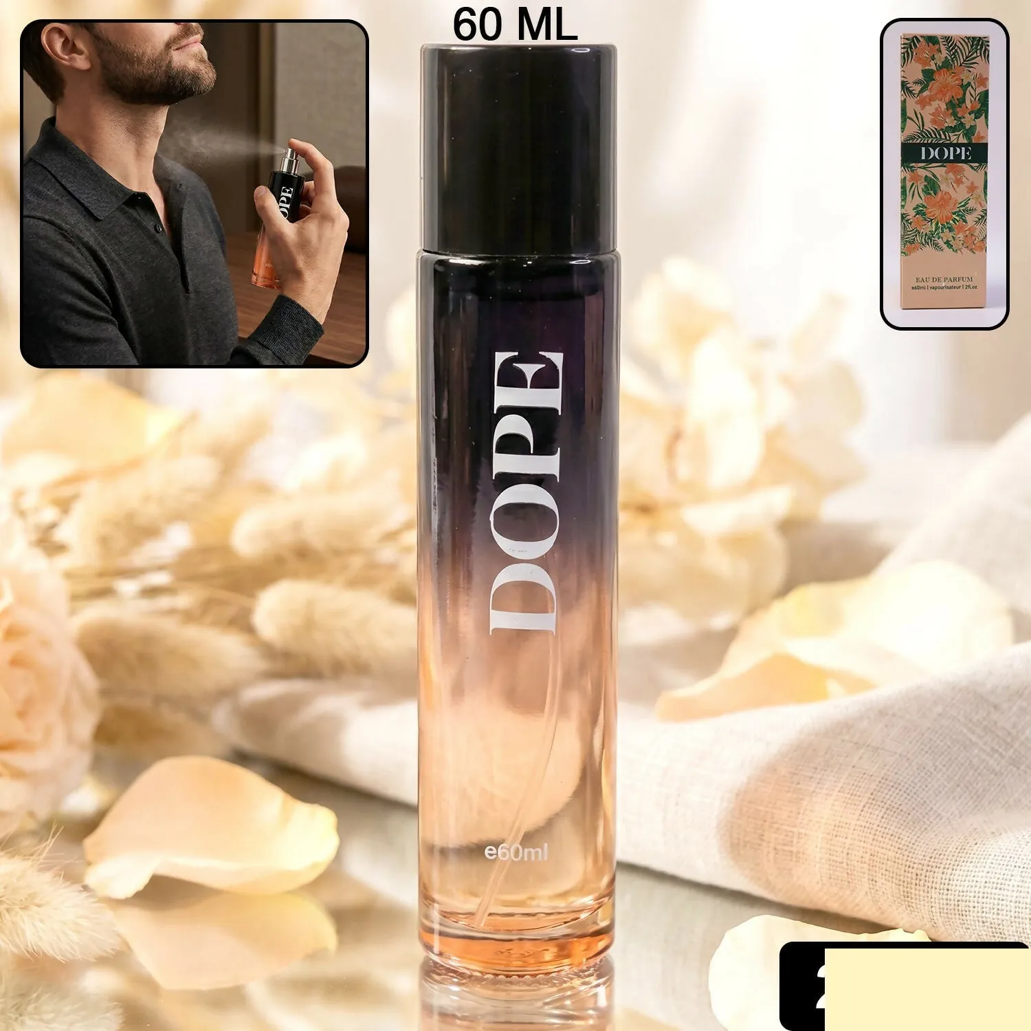 Dope Eau De Perfume for Men and Women (1 Pc, 60 ML) - Detailed Feature View 2