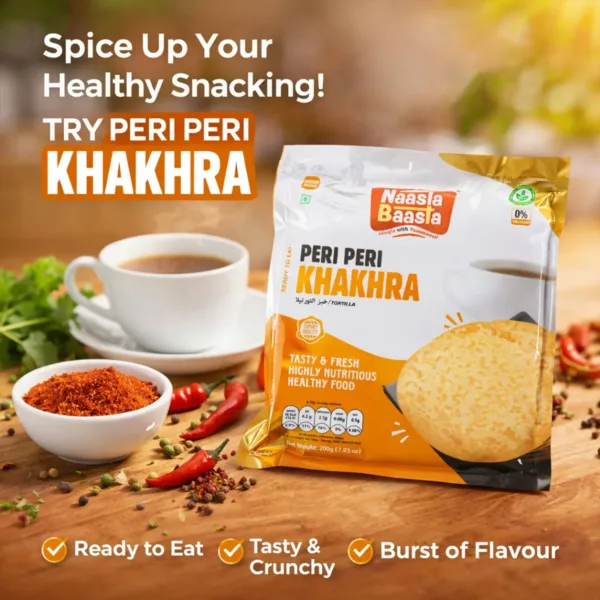 Peri Peri Khakhra – Spicy & Crispy Wheat Snack (200 GM)