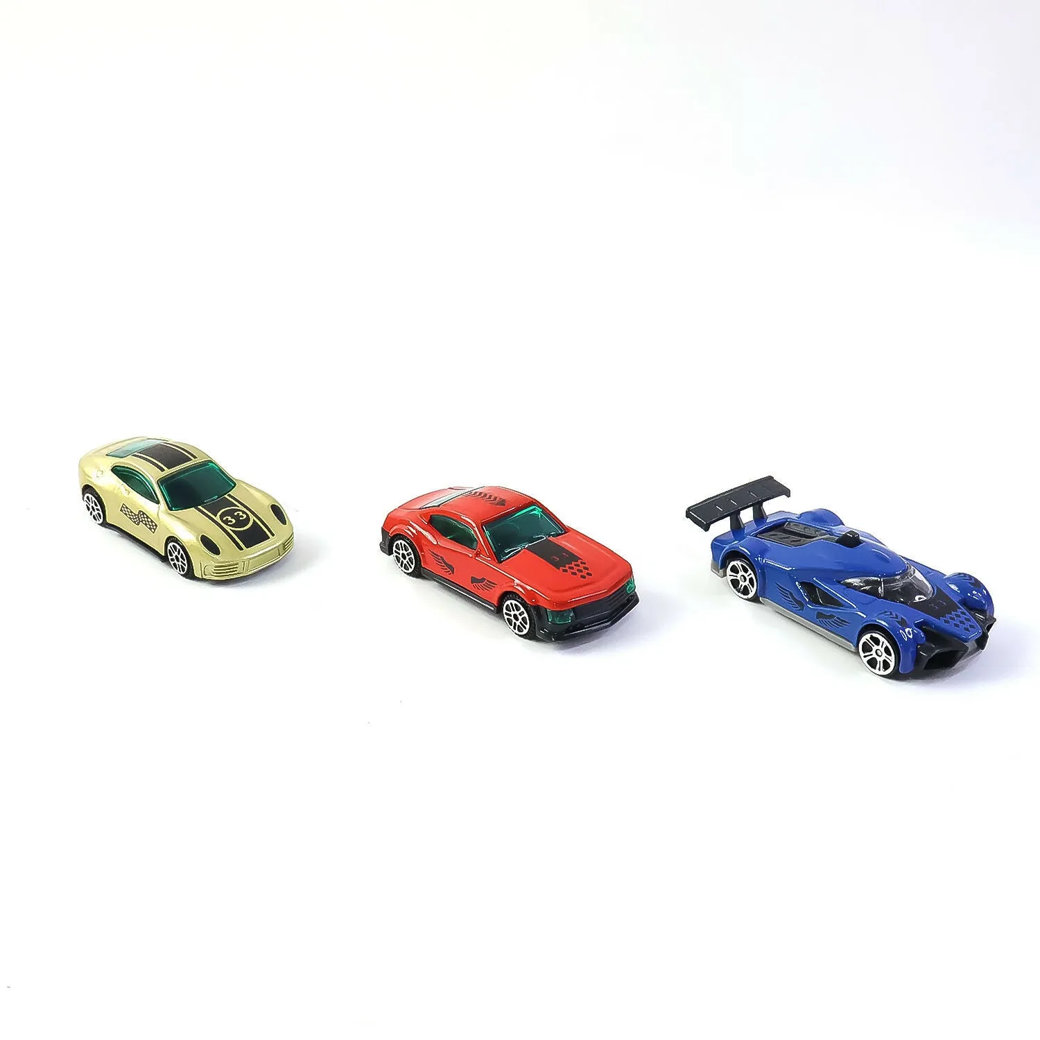Die-Cast Racing Cars – High-Speed Mini Metal Car Set for Kids - Detailed Feature View 5