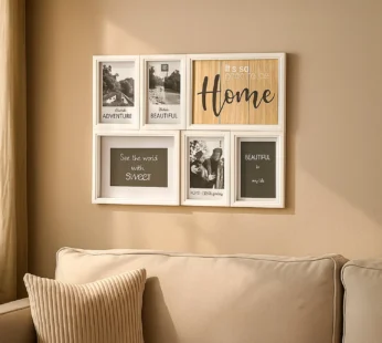 Photo Frame (Collage) – Off White Rectangle
