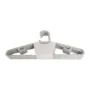 Premium Plastic, Cloth Hanger Set Of 4 Pcs, Plain, Glossy : Finish, Multicolor - Buy Online at Alikart