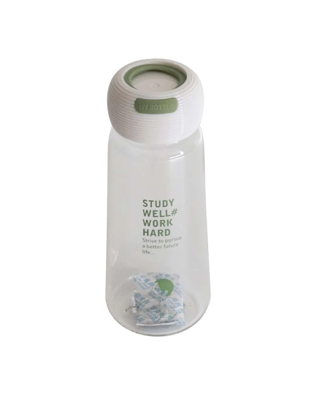 Plastic, Water Bottle 360 Ml, Quirky Quotes, Glossy : Finish, Multicolor - Detailed Feature View 6