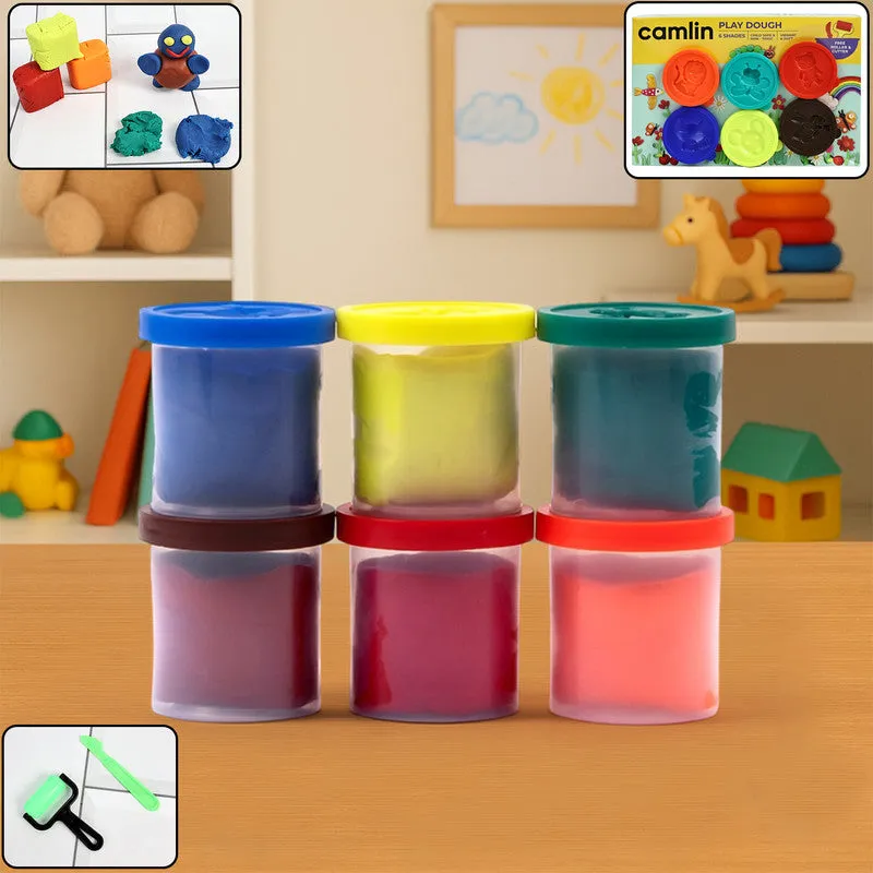 Premium Play Dough Set – 6 Assorted Non-Toxic Shades with Tools for Kids - Buy Online at Alikart