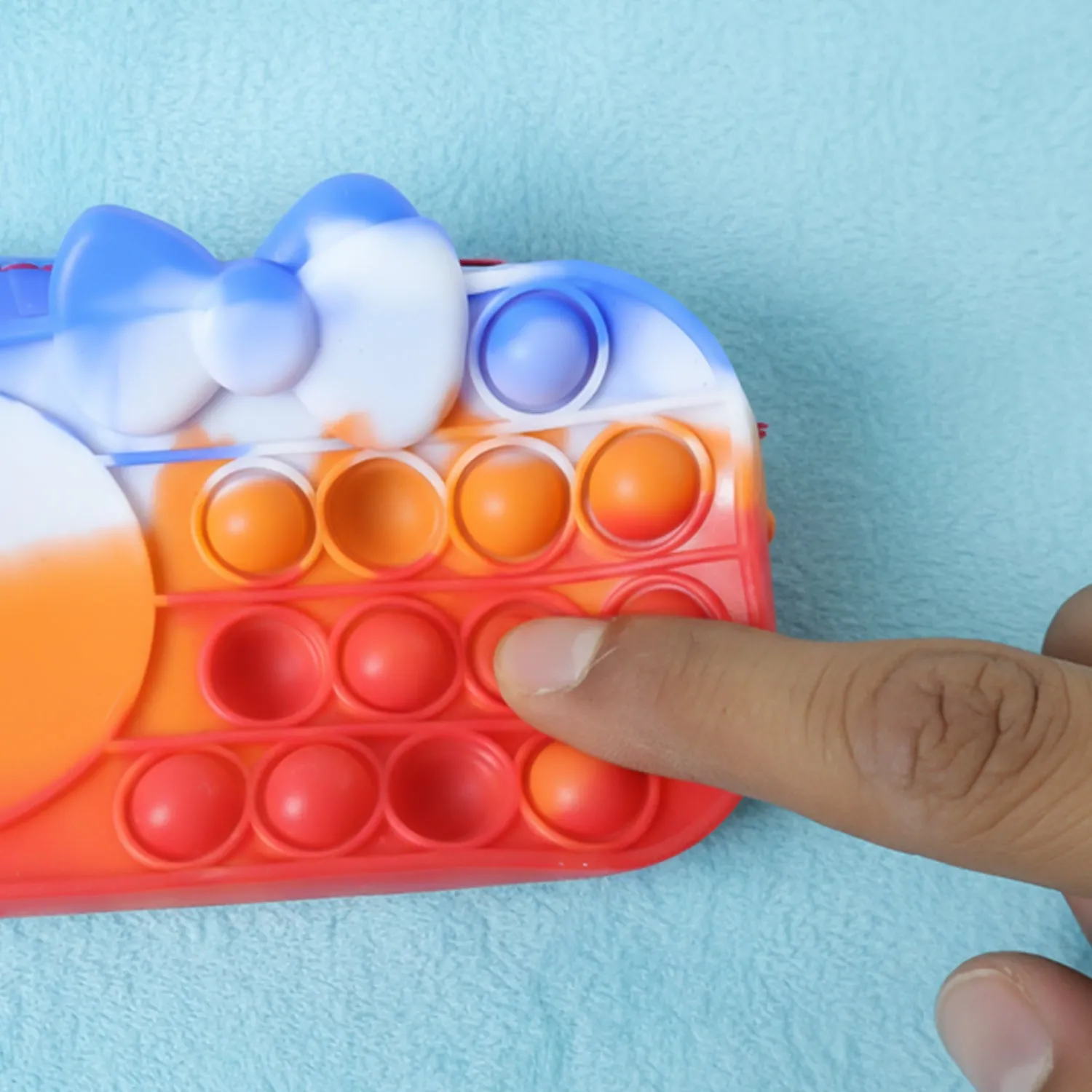 Pop It Pencil Pouch – Stress-Relief Fidget Storage for Kids - Detailed Feature View 6