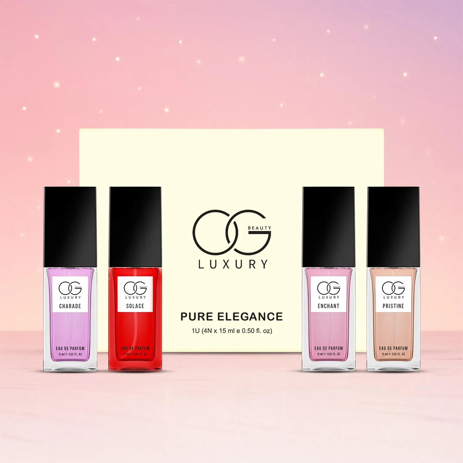Premium Pure Elegance Eau De Parfum Gift Set – 4 Premium Unisex Scents - Buy Online at Alikart