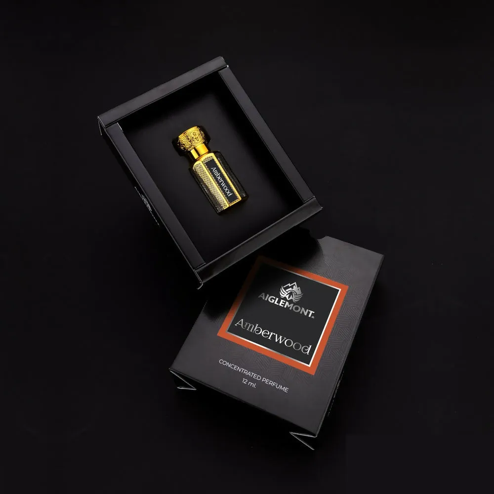 Premium Amberwood Roll-On Attar – Premium Quality Non-Alcoholic Fragrance - Buy Online at Alikart