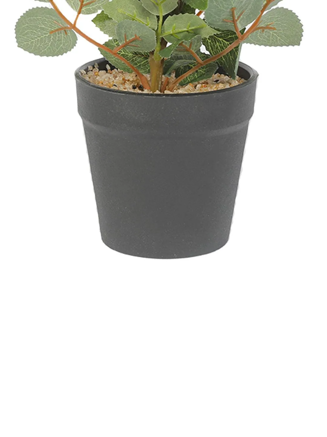 Realistic Artificial Bonsai Fake Rose Flower Plant Pot - Detailed Feature View 8