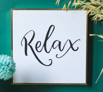 Relax – Decorative Wall Plaques