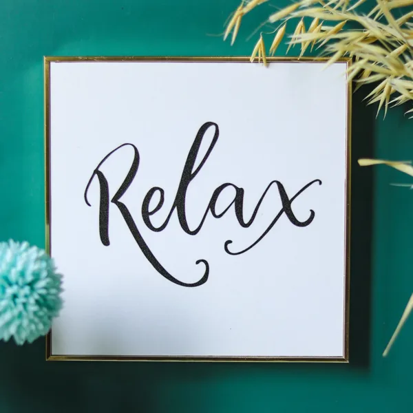 Relax – Decorative Wall Plaques