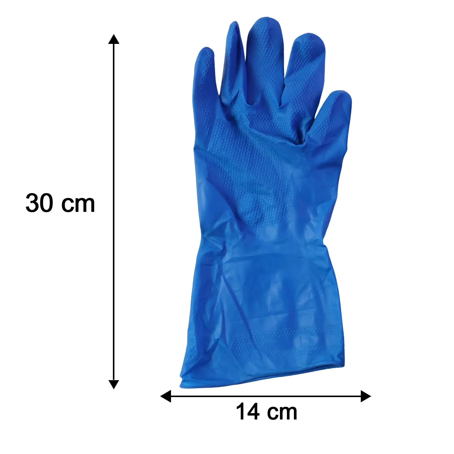 Waterproof Rubber Cleaning Gloves – Reusable & Durable for Household Tasks - Detailed Feature View 5