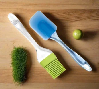 Silicone Spatula Pastry Brush Set – Non-Stick Baking Tools | Bake & Dwell