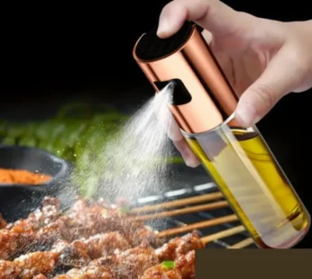 100ML Glass Oil Spray Bottle – Refillable Cooking Oil Sprayer for Kitchen Use (Pack of 1)