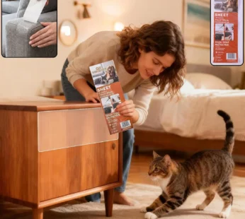 Cat Scratch Furniture Protector – Clear Anti Scratch Tape Set of 5