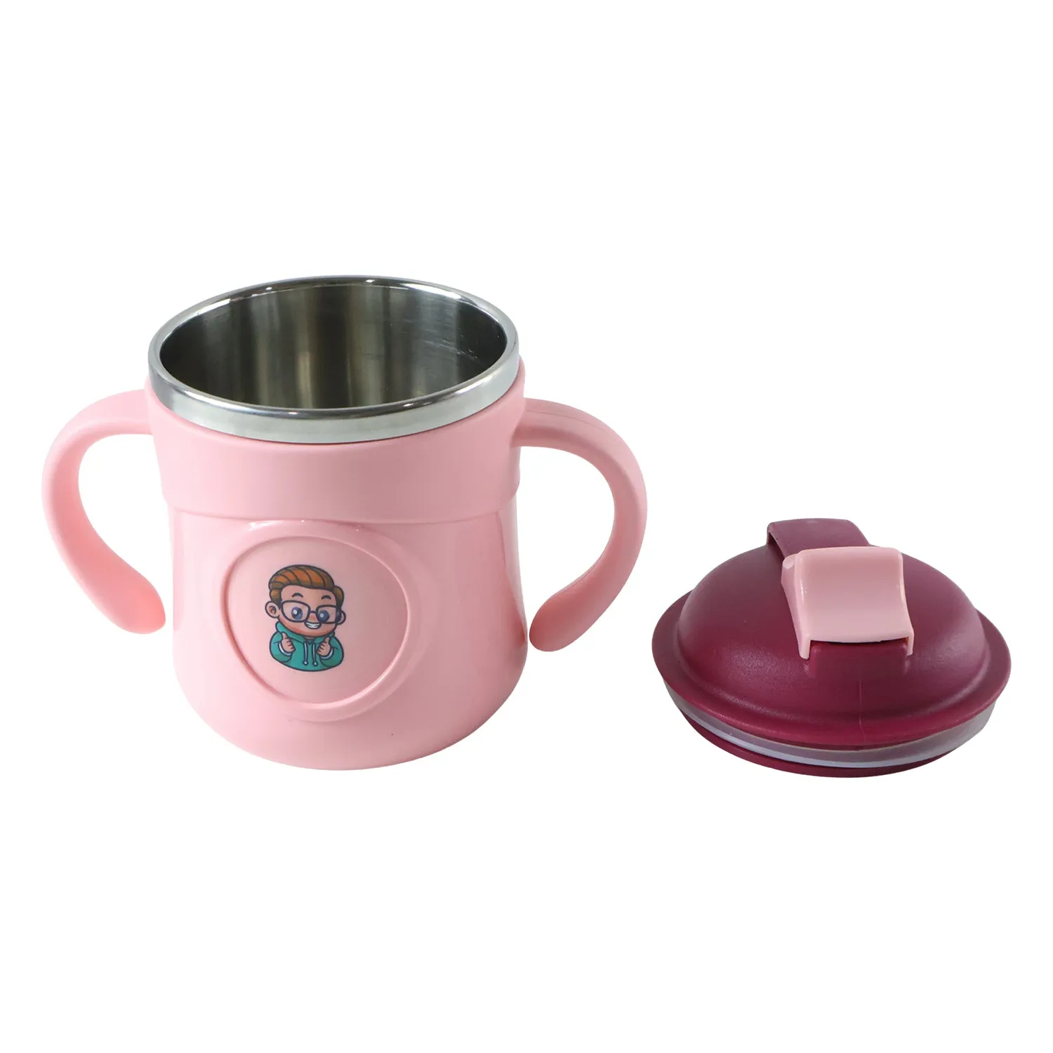 Apex Rio Sipper Cup 250 ML Kids Straw Bottle with Twin Handles (1 Pc) - Detailed Feature View 4