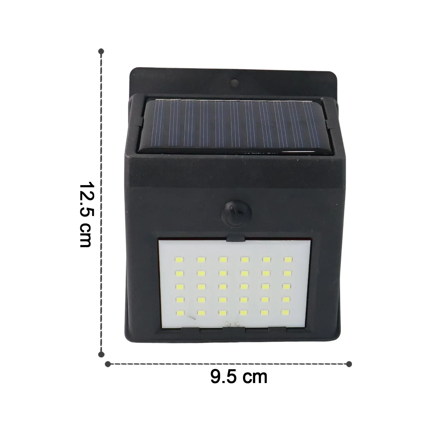 Solar Powered LED Wall Light – Motion Sensor Outdoor Security Lamp - Detailed Feature View 3