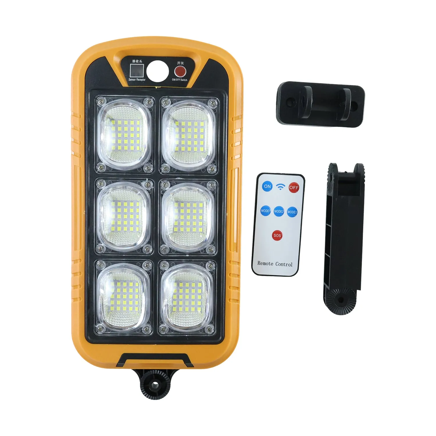Solar LED Motion Sensor Wall Light with Remote Waterproof Outdoor (1 Set) - Detailed Feature View 4