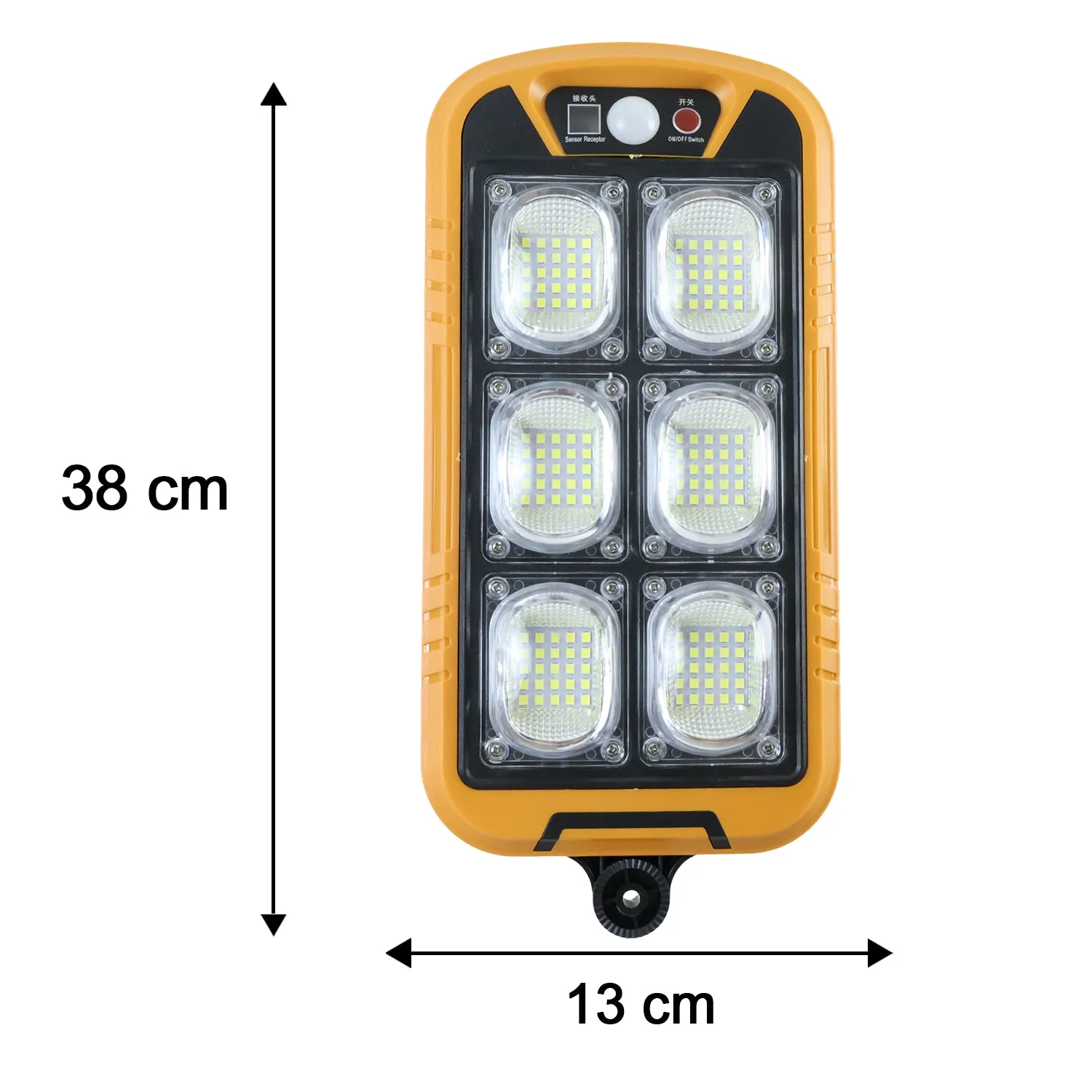 Solar LED Motion Sensor Wall Light with Remote Waterproof Outdoor (1 Set) - Detailed Feature View 5