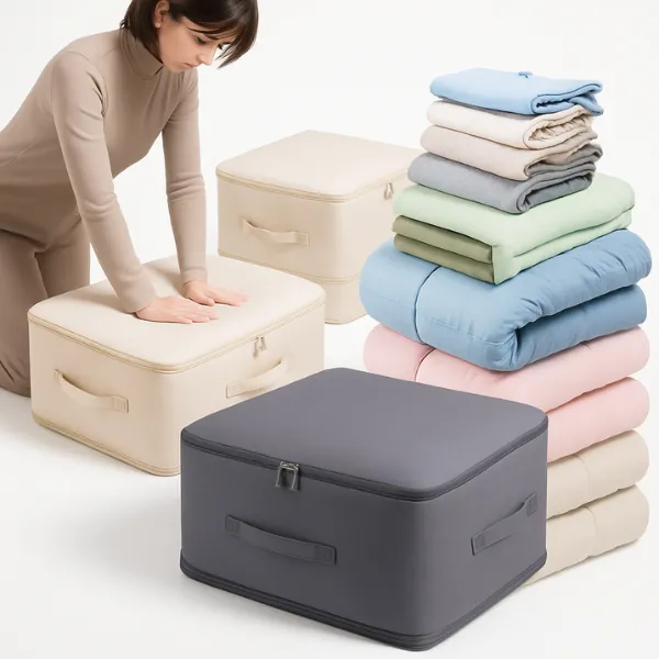 Premium Space-Saving Cloth Storage Bag (Big) – Foldable, Dustproof & Large Capacity Wardrobe Organizer (Random color-Pack of 1) - Buy Online at Alikart