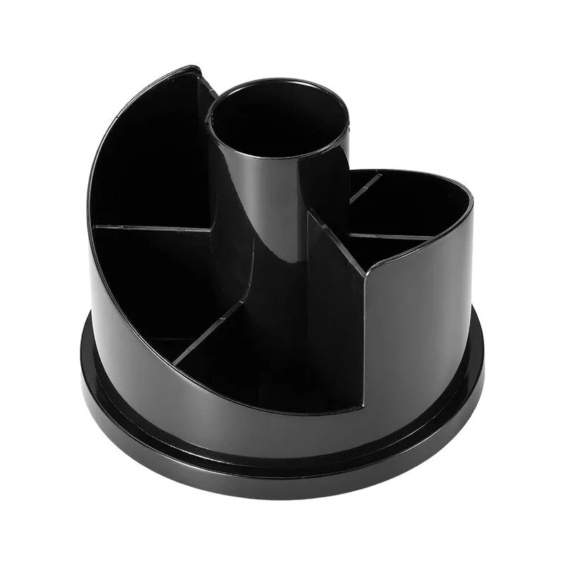 Rotating Pen Stand – 360° Multi-Compartment Desk Organizer - Detailed Feature View 4
